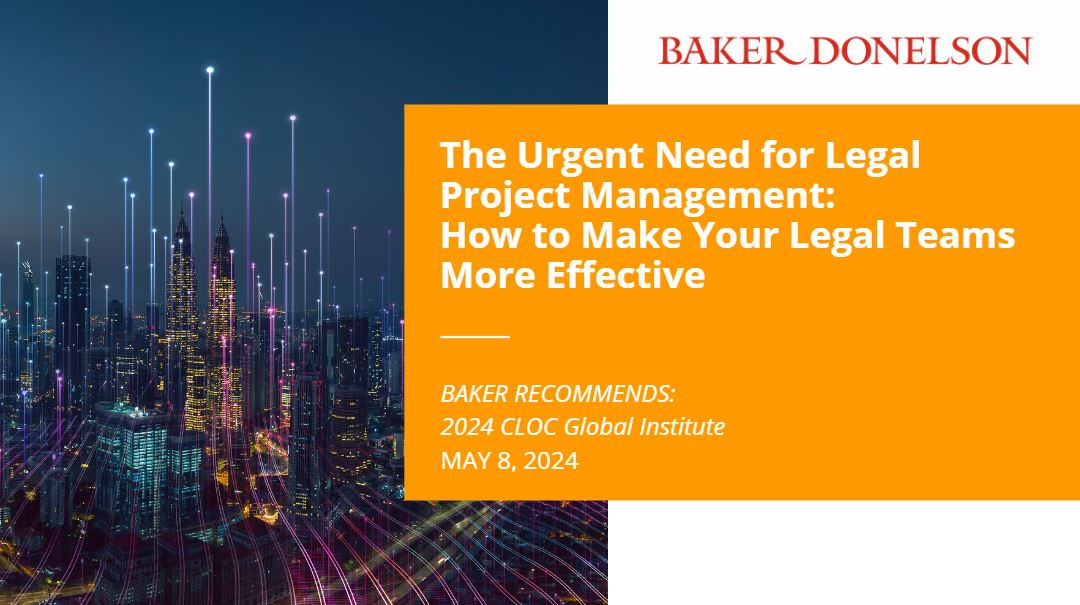 The Urgent Need for Legal Project Management: How to Make Your Legal ...