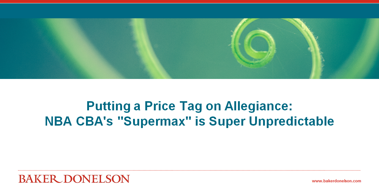 Putting A Price Tag On Allegiance Nba Cba S Supermax Is Super