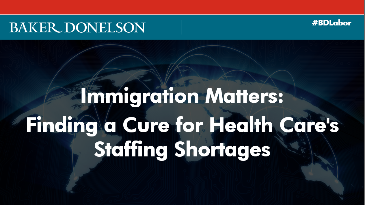 Immigration Matters: Finding A Cure For Health Care's Staffing ...