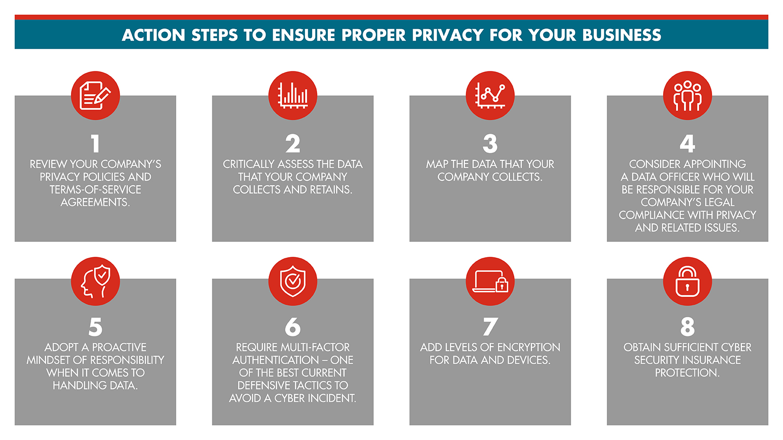 Infographic: Action Steps to Ensure Proper Privacy for Your Business