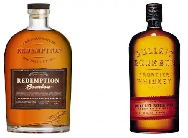 whiskey bottle examples